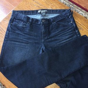 New York &Co low-rise skinny leg jeans, size 12